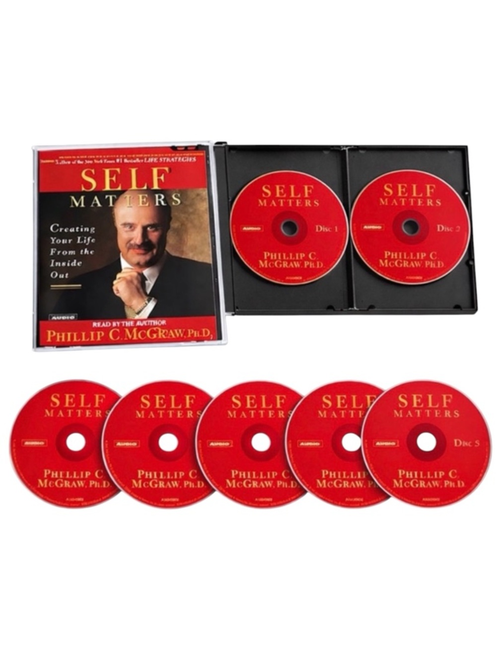 DR PHIL Self Matters Audiobook 5 CD Set Self Help Personal Development
